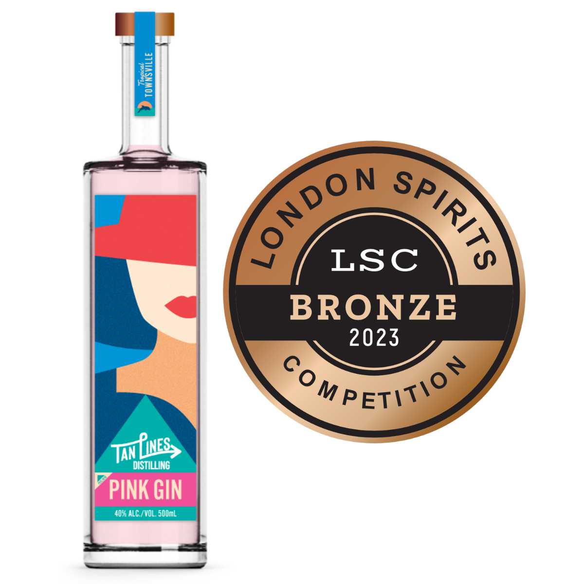 Tan Lines Pink Gin
